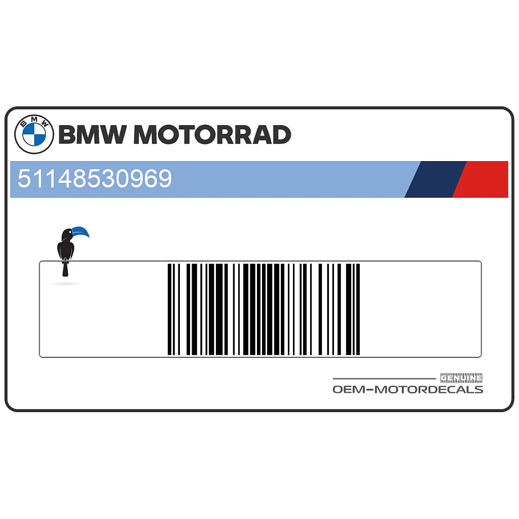 BMW F650GS Linke Seitenverkleidung Schriftzug Aufkleber OEM 51148530969
