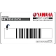 Yamaha Tracer 700 Adesivo Carenatura Sinistra Lato Sinistro Originale OEM B4TF83912000