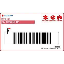 Caution label Immobilizer