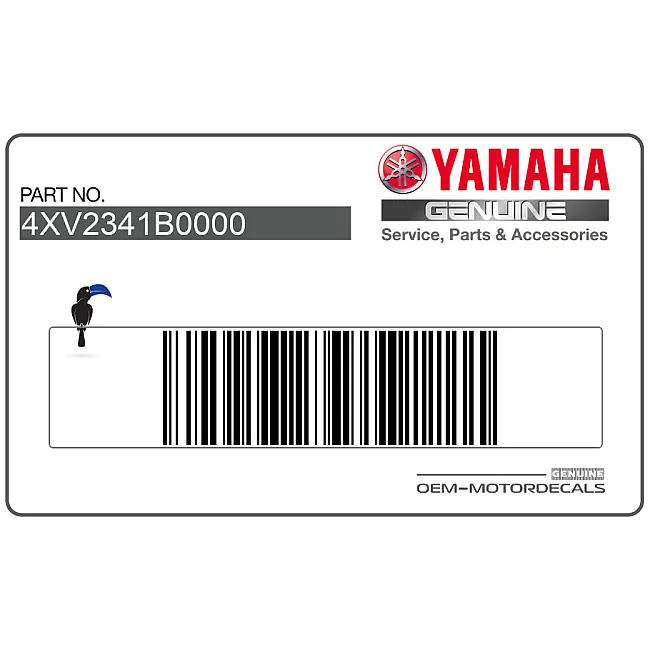 Yamaha XT1200Z SUPER TENERE Emblemat cylindra OEM 4XV-2341B-00-00