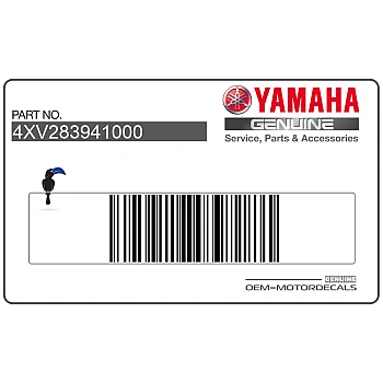 Autocollant carénage inférieur YAMAHA, côté droit