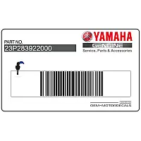 YAMAHA Pegatina de carenado lateral derecho Super Ténéré 23P-28392-20-00