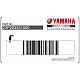 Autocollant de carénage gauche Yamaha XT1200Z Super Tenere, côté gauche OEM 23P283931000