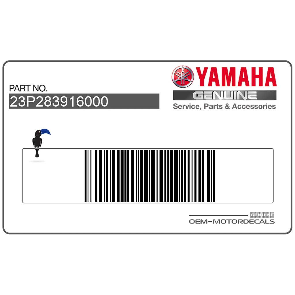 Adesivo carenatura sinistra Yamaha XT1200Z Super Tenere OEM 23P283916000