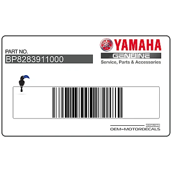 Bovenkuip sticker, linkerkant