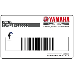 Tail cowl decal, right side