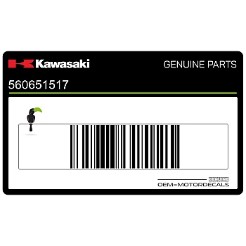 Adesivo posteriore coda carena, lato destro