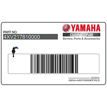 Emblema R1 colín trasero