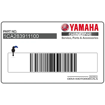 Adesivo carena anteriore superiore, lato sinistro