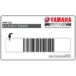 Emblema carenatura anteriore Yamaha