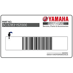 Emblema YAMAHA carenatura anteriore