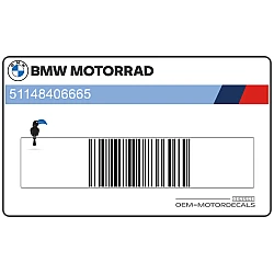 Adesivo coperchio serbatoio, lato sinistro