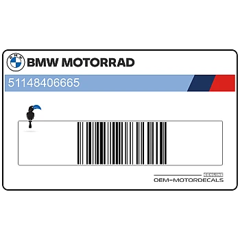 Naklejka na osłonę zbiornika, lewa strona