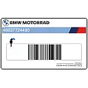 Zijkuip F800GS embleem, rechterkant