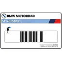Autocollant de lettrage F700 GS pour flanc de carénage droit