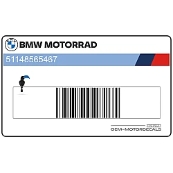 Naklejka na osłonę boczną, lewa strona