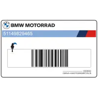 BMW Left radiator cover 40 Years GS emblem 51149829465
