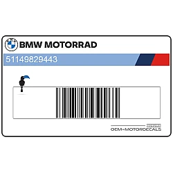 Naklejka na osłonę zbiornika, prawa strona