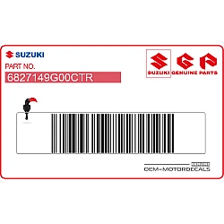 Pegatina para panel lateral, lado derecho