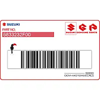 SUZUKI Naklejka z informacją o oponach na wahacz 68332-32F00