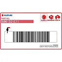 Autocollant d'avertissement de direction