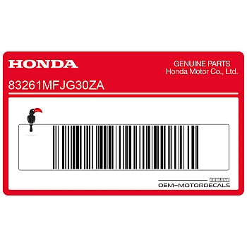 Rechter Kraftstofftank Honda CBR Aufkleber