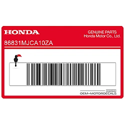 Autocollant de carénage supérieur CBR600RR, côté droit