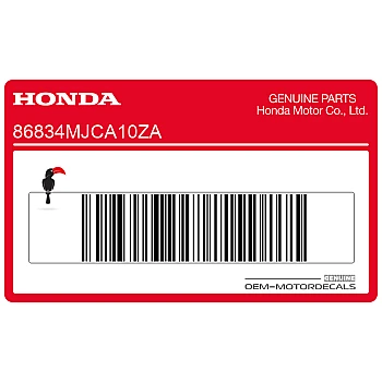 Naklejka na zbiornik, lewa strona