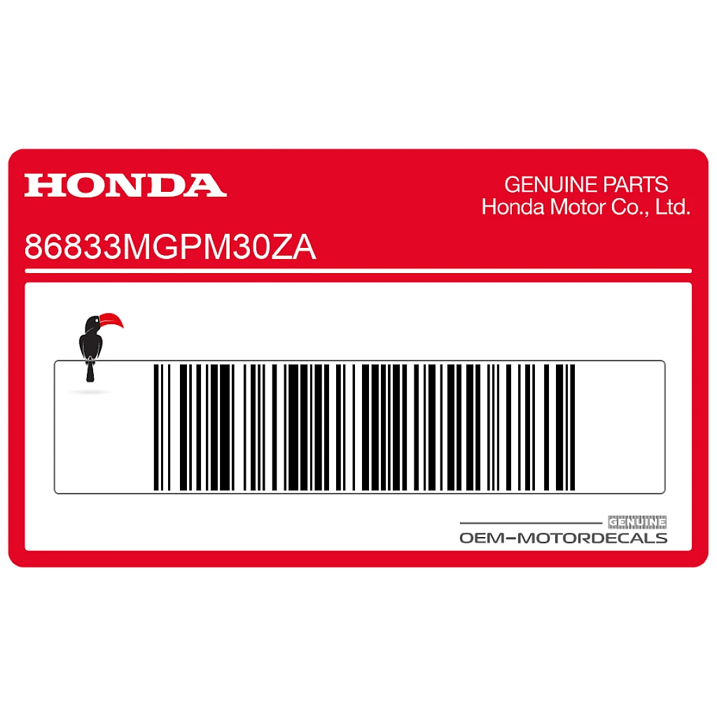 Honda-86833MGPM30ZA Honda-86833MGPM30ZA