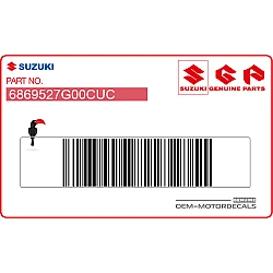 V-STROM Seitenverkleidungs-Aufkleber, linke Seite