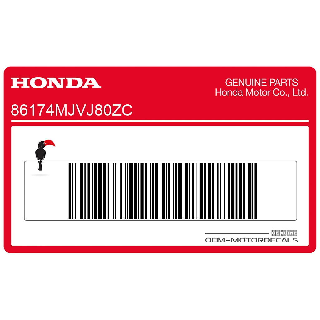 Honda-86174MJVJ80ZC