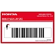Honda-86641MJVJ81ZC