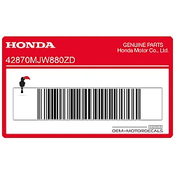 Velgstrepen stickerset