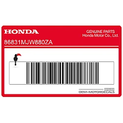 Framecover sticker, rechterkant