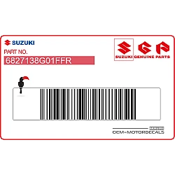 Adesivo pannello laterale, lato destro