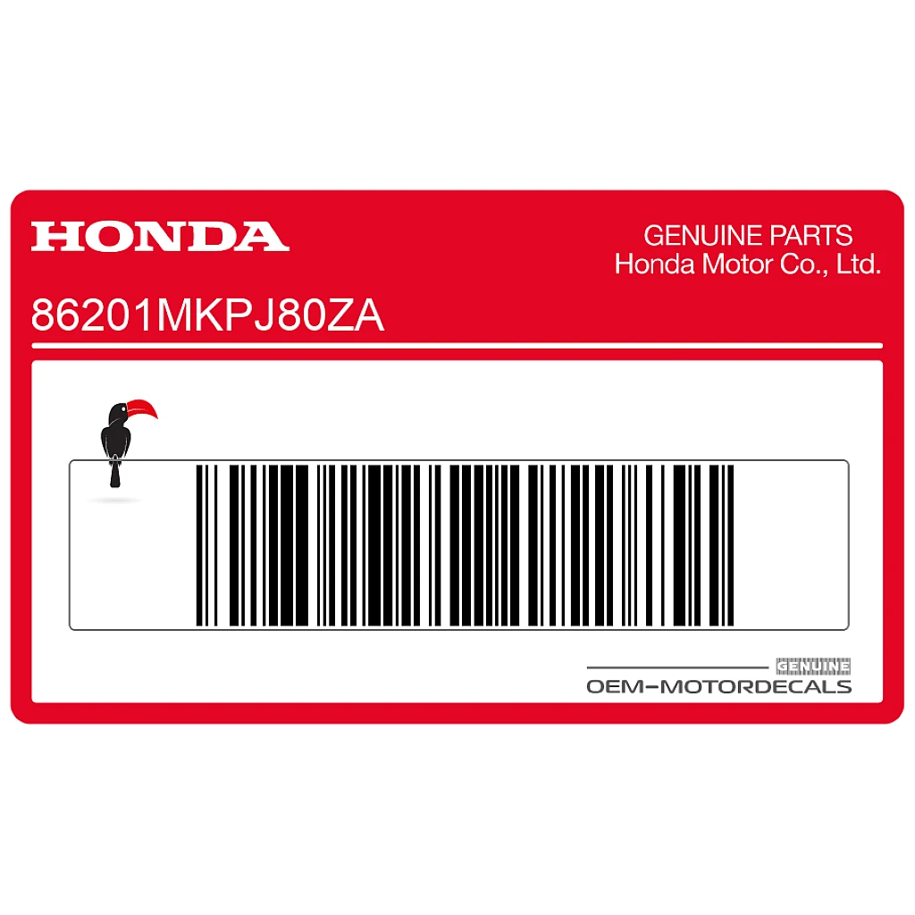 Honda-86201MKPJ80ZA