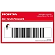 Honda CB500X Pegatina Depósito Lado Izquierdo OEM 86172MKPDQ0ZB Gráfico de Fábrica Genuino