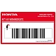 Honda-87141MS6620ZC Honda-87141MS6620ZC
