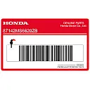 Linker kuipdeel sticker