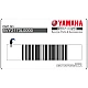 Yamaha YZF-R1 Adesivo R1 Codone Posteriore Sinistro OEM 5VY2173L0000