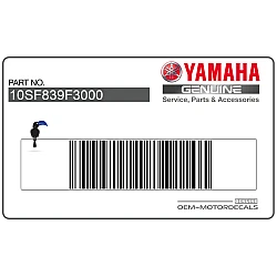 Kanzel / Oberteil Verkleidung Aufkleber, Rechte Seite