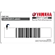 Autocollant de phare Yamaha XT660X OEM 10S283914000