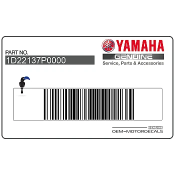 Zijpaneel sticker, rechterkant