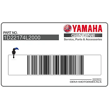 Juego de pegatinas para panel lateral , lado derecho