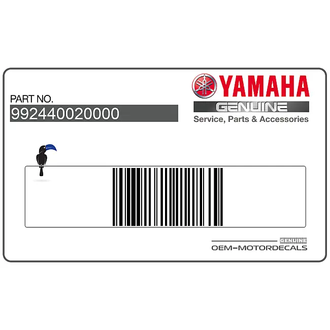 Yamaha YZF-R1 Autocollant Lettrage YAMAHA Bras Oscillant OEM 99244-00200-00