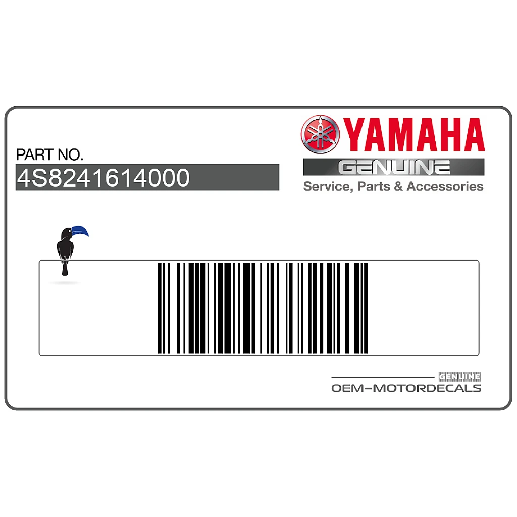 Emblema Serbatoio Yamaha FZ6-N OEM 4S8241614000