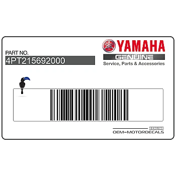 Pegatina para guardabarros delantero