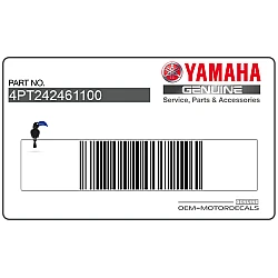 Zijpaneel sticker, linkerkant