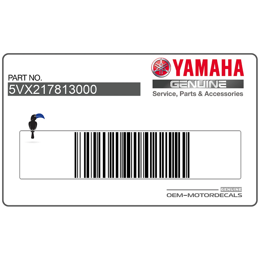 Emblema serbatoio Yamaha FZ6-N FZ6 OEM 5VX217813000