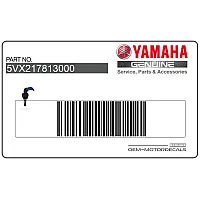 YAMAHA Fuel tank FZ6 emblem 5VX-21781-30-00